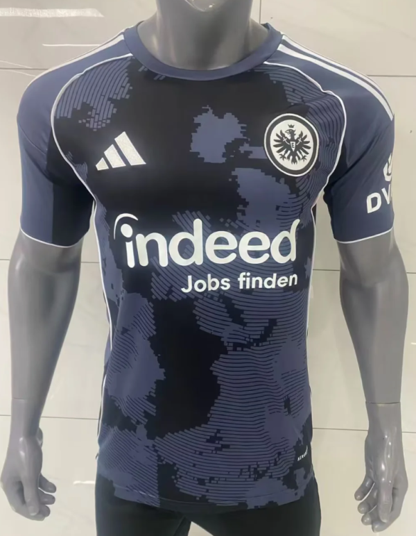 Frankfurt Third Away Fans 1:1 Quality Soccer Jersey 25/26