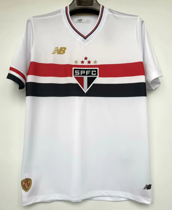 Sao Paulo Home Fans 1:1 Quality Soccer Jersey 25/26