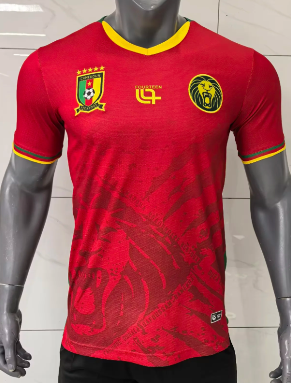 Cameroon Away Fans 1:1 Quality Soccer Jersey 25/26