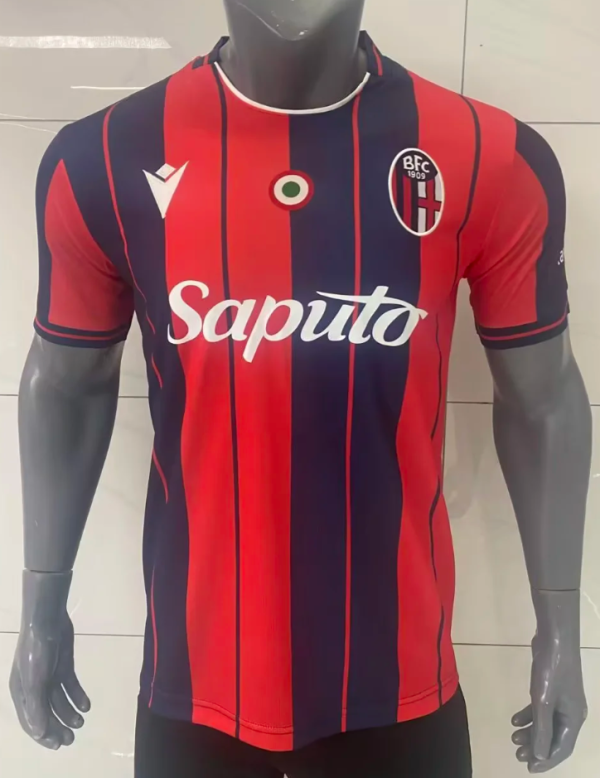 Bologna Home Fans 1:1 Quality Soccer Jersey 25/26
