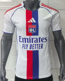Lyonnais Home Fans 1:1 Quality Soccer Jersey 25/26