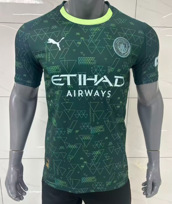 Manchester City Fourth Away Fans 1:1 Quality Soccer Jersey 25/26