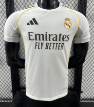 Real Madrid Home Player 1:1 Quality Soccer Jersey 25/26