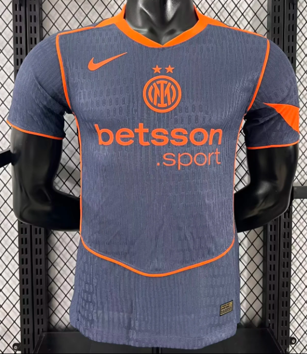 Inter Milan Third Away Player 1:1 Quality Soccer Jersey 25/26