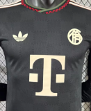 Bayern Munich Third Away Long Sleeve Player 1:1 Quality Soccer Jersey 25/26