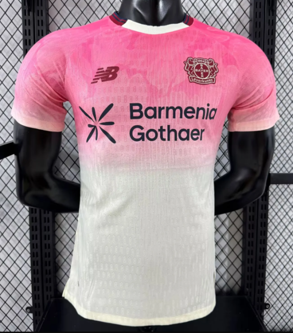 Bayer Leverkusen Away Player 1:1 Quality Soccer Jersey 25/26