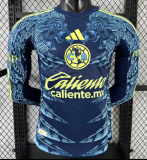 Club America Away Long Sleeve Player 1:1 Quality Soccer Jersey 25/26