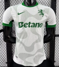 Sporting Lisbon Away Player 1:1  Quality Soccer Jersey 25/26
