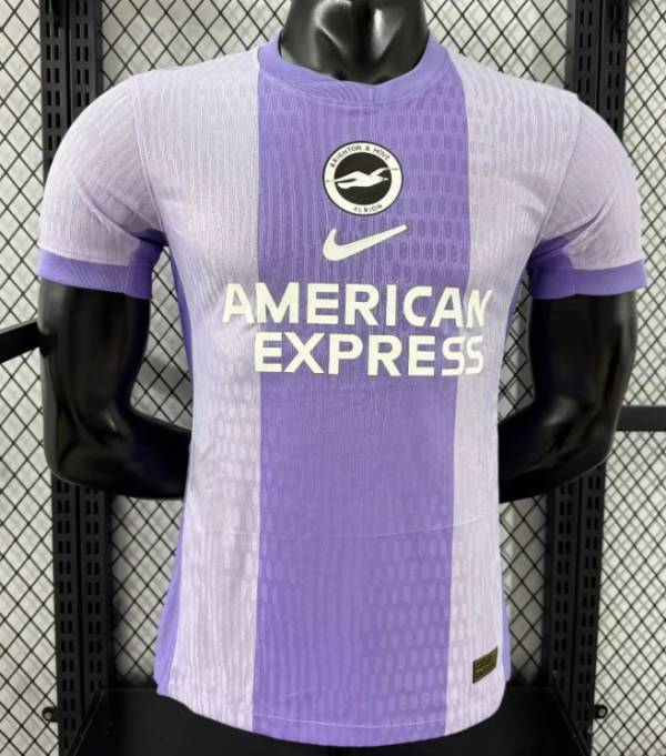 Brighton Away Player 1:1 Quality Soccer Jersey 25/26