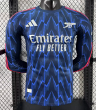 Arsenal Away Long Sleeve Player 1:1 Quality Soccer Jersey 25/26