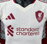 Liverpool  Away Long Sleeve Player 1:1 Quality Soccer Jersey 25/26
