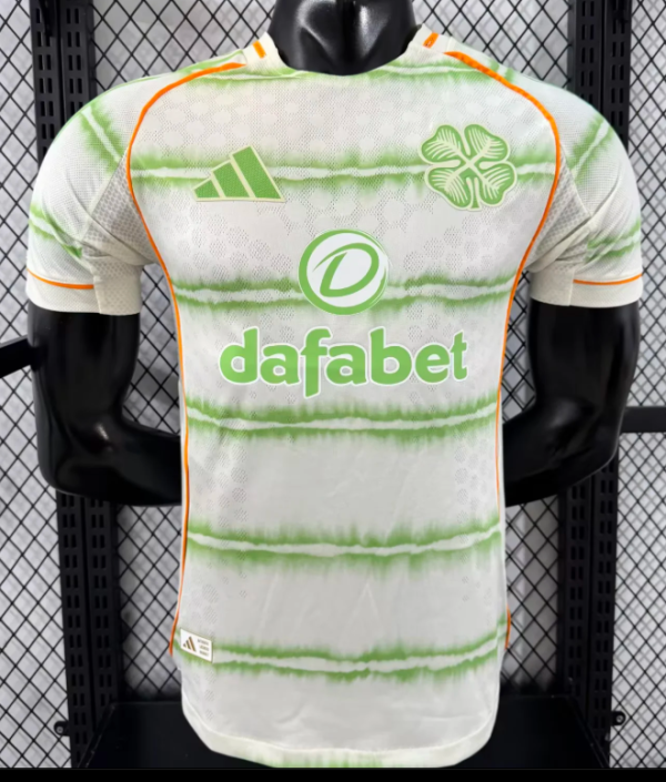Celtic Third Away Player 1:1 Quality Soccer Jersey 25/26