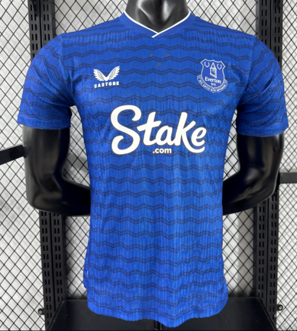 Everton Home Player 1:1 Quality Soccer Jersey 25/26