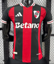 River Plate Away Player 1:1 Quality Soccer Jersey 25/26