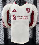 Liverpool  Away Long Sleeve Player 1:1 Quality Soccer Jersey 25/26