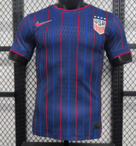 USA  Away Player 1:1 Quality Soccer Jersey 25/26