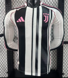 Juventus Home Long Sleeve Player 1:1 Quality Soccer Jersey 25/26