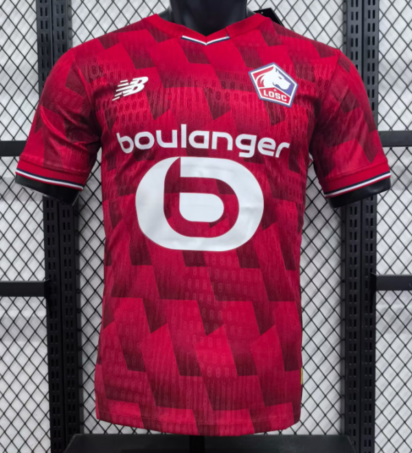 Lille OSC Away Player 1:1 Quality Soccer Jersey 25/26