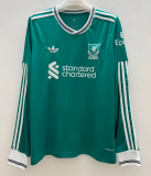 Liverpool Third Away Long Sleeve Fans 1:1 Quality Soccer Jersey 25/26