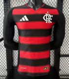 Flamengo Home Long Sleeve Player 1:1 Quality Soccer Jersey 25/26