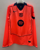 Barcelona Third Away Long Sleeve Fans 1:1 Quality Soccer Jersey 25/26