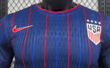 USA  Away Player 1:1 Quality Soccer Jersey 25/26