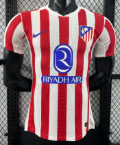 Atlético de Madrid Home Player 1:1 Quality Soccer Jersey 25/26