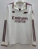 Arsenal Third Away Long Sleeve Fans 1:1 Quality Soccer Jersey 25/26