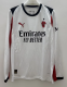 AC Milan Away Long Sleeve Fans 1:1 Quality Soccer Jersey 25/26
