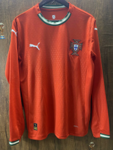 Portugal  Home Long Sleeve Fans 1:1 Quality Soccer Jersey 25/26