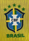 Brazil Home Long Sleeve Player  1:1 Quality Soccer Jersey 25/26