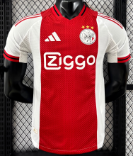 Ajax Home Player 1:1 Quality Soccer Jersey 25/26