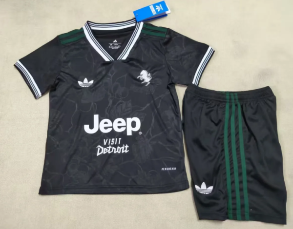 Juventus Third Away Kids 1:1 Quality Soccer Jersey 25/26