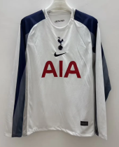 Tottenham Home Long Sleeve Fans 1:1 Quality Soccer Jersey 25/26 Tottenham Home Long Sleeve Fans 1:1 Quality Soccer Jersey 25/26