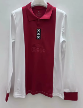 Ajax Home Long Sleeve Fans 1:1 Quality Soccer Jersey 25/26