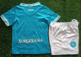 Napoli Home Kids 1:1 Quality Soccer Jersey 25/26