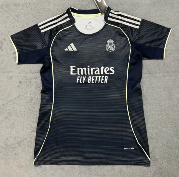 Real Madrid Away Women Fans 1:1 Quality Soccer Jersey 25/26