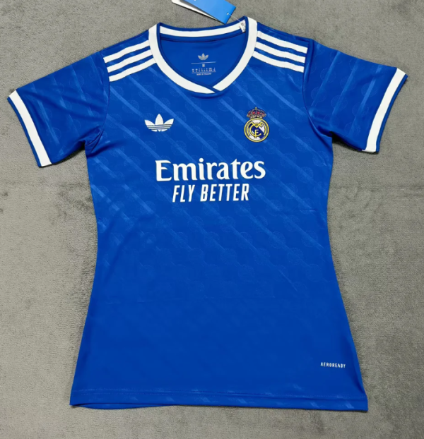 Real Madrid Third Away Women Fans 1:1 Quality Soccer Jersey 25/26
