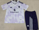 Manchester United Away Kids 1:1 Quality Soccer Jersey 25/26