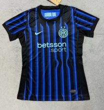 Inter Milan Home Women Fans 1:1 Quality Soccer Jersey 25/26