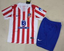 Atlético de Madrid Home Kids 1:1 Quality Soccer Jersey 25/26
