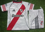 River Plate Home Kids 1:1 Quality Soccer Jersey 25/26