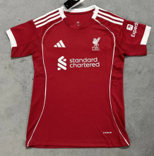 Liverpool Home Women Fans 1:1 Quality Soccer Jersey 25/26
