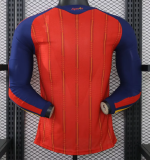 Spain Home 2 Star Long Sleeve Player  1:1 Quality Soccer Jersey 26/27（2026）