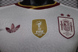 Spain Away 2 Star Long Sleeve Player  1:1 Quality Soccer Jersey 26/27（2026）