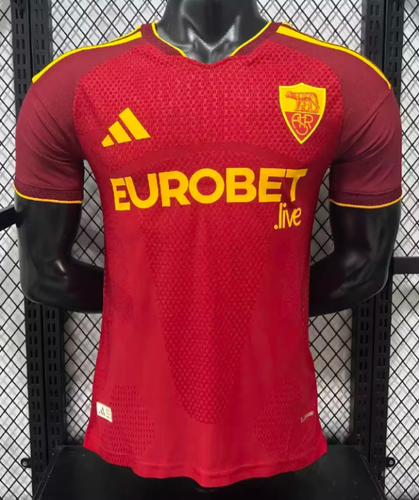 Roma Home Player 1:1 Quality Soccer Jersey 26/27