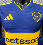 Boca Home Long Sleeve Player 1:1 Quality Soccer Jersey 26/27