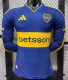 Boca Home Long Sleeve Player 1:1 Quality Soccer Jersey 26/27