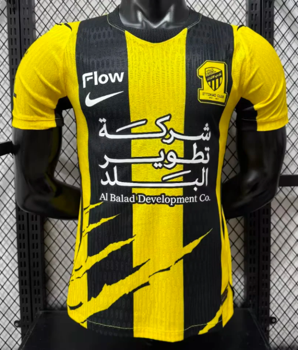 Al Ittihad Home Player 1:1 Quality Soccer Jersey 26/27