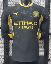 Manchester City Away Long Sleeve Player 1:1 Quality Soccer Jersey 26/27